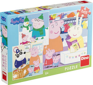 3x55 BR PEPPA PIG PUSLE