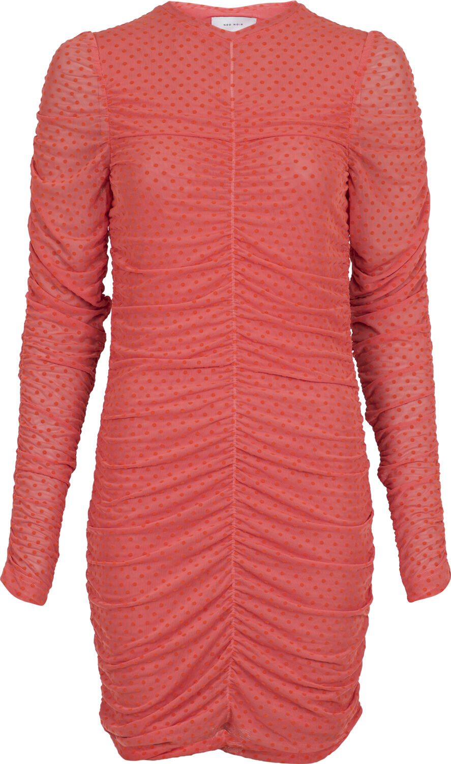 Helia mesh dot dress clearance