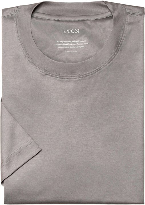 Gray Blue Filo di Scozia T-shirt