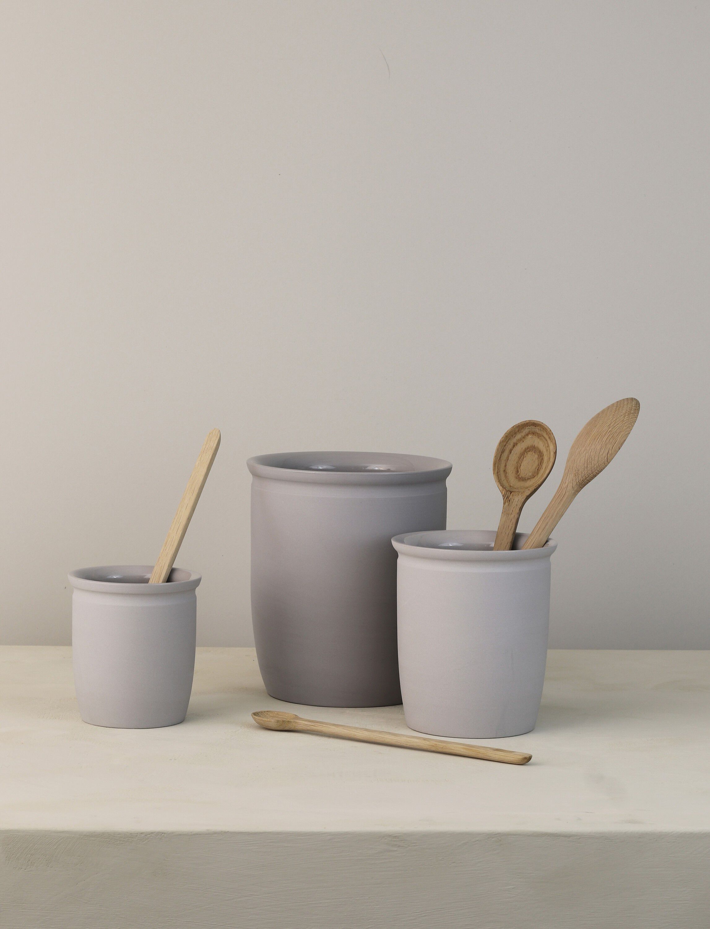 Knabstrup syltekrukke 0.5 l. grey