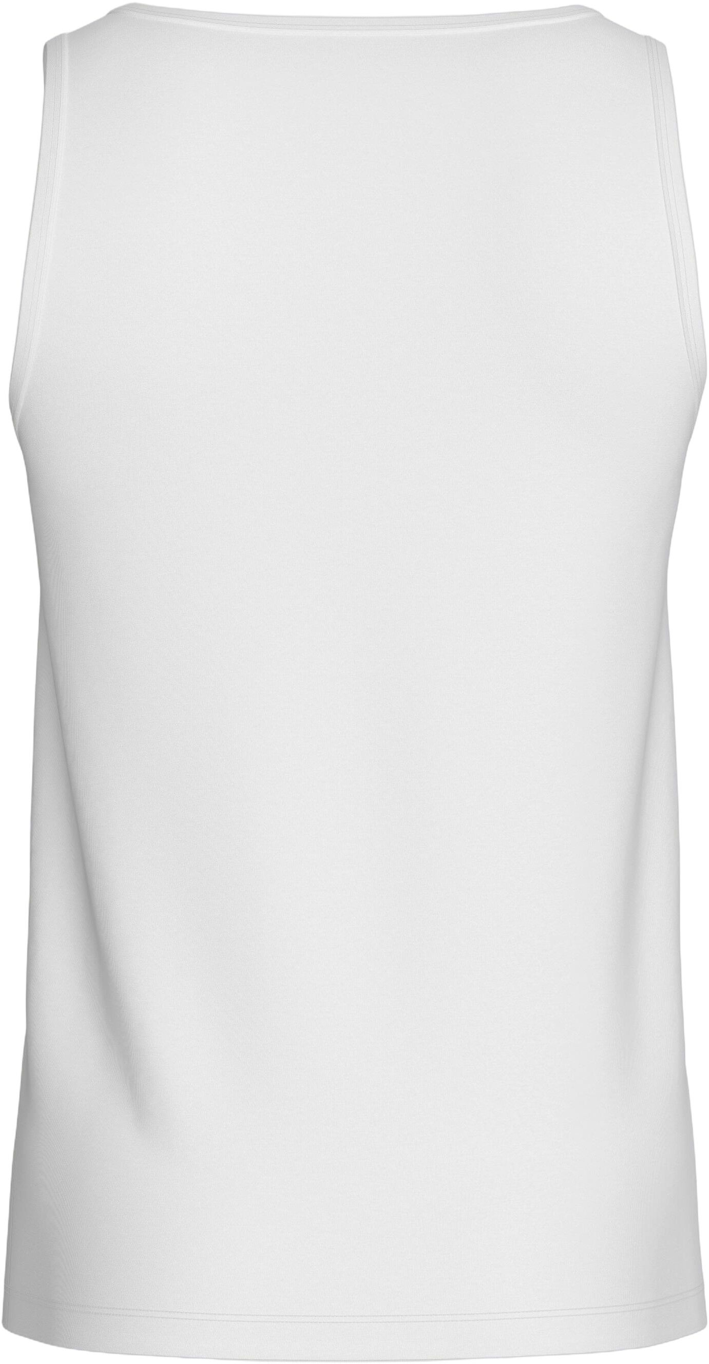 Singlet i bomuldsstretch