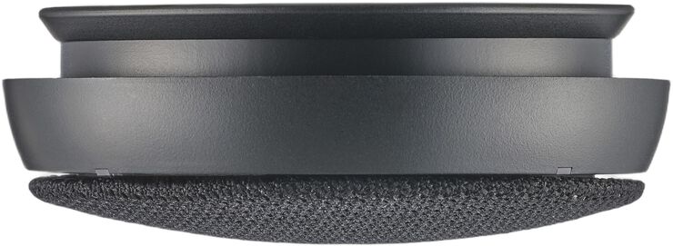 Røgalarm optisk 10 cm Sort