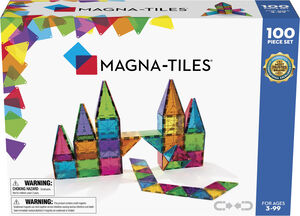 Magna-Tiles clear colours 100pcs