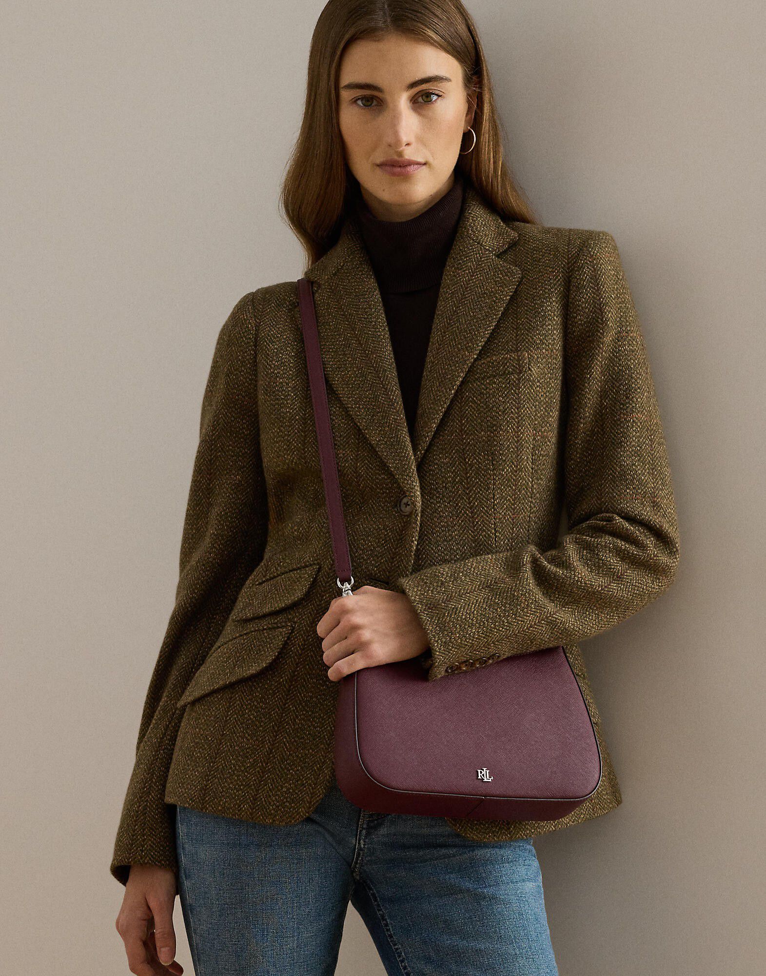 Crosshatch Leather Medium Danni Bag