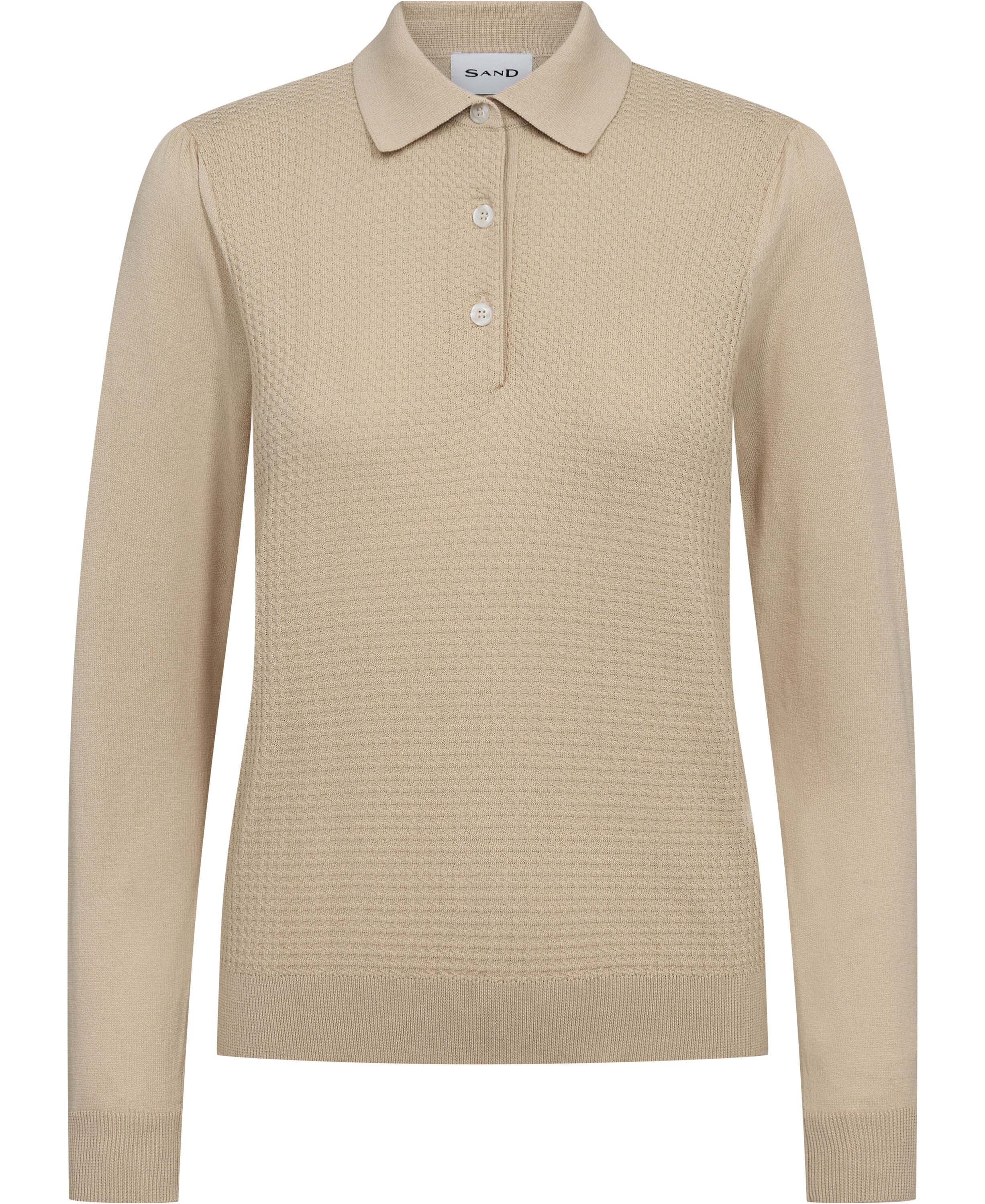 5445 WW - Retro Polo Puff LS