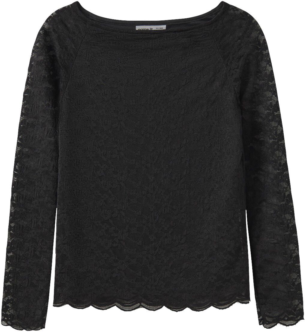 Nkfradia Ls Slim Sh Top