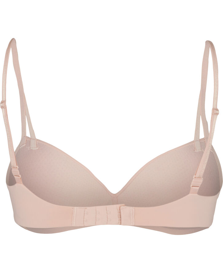 Wireless push-up bra