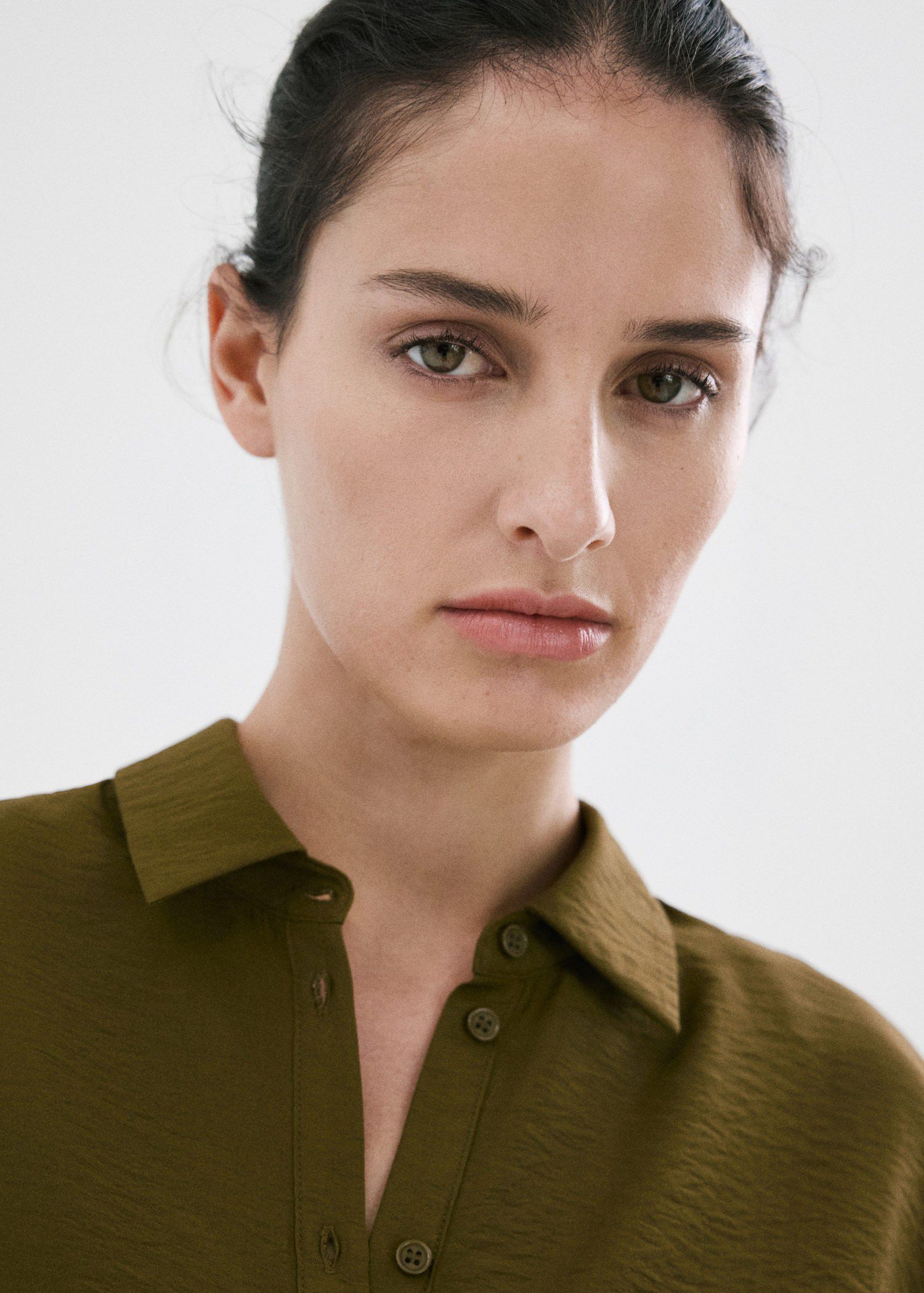 Knot short-sleeve shirt
