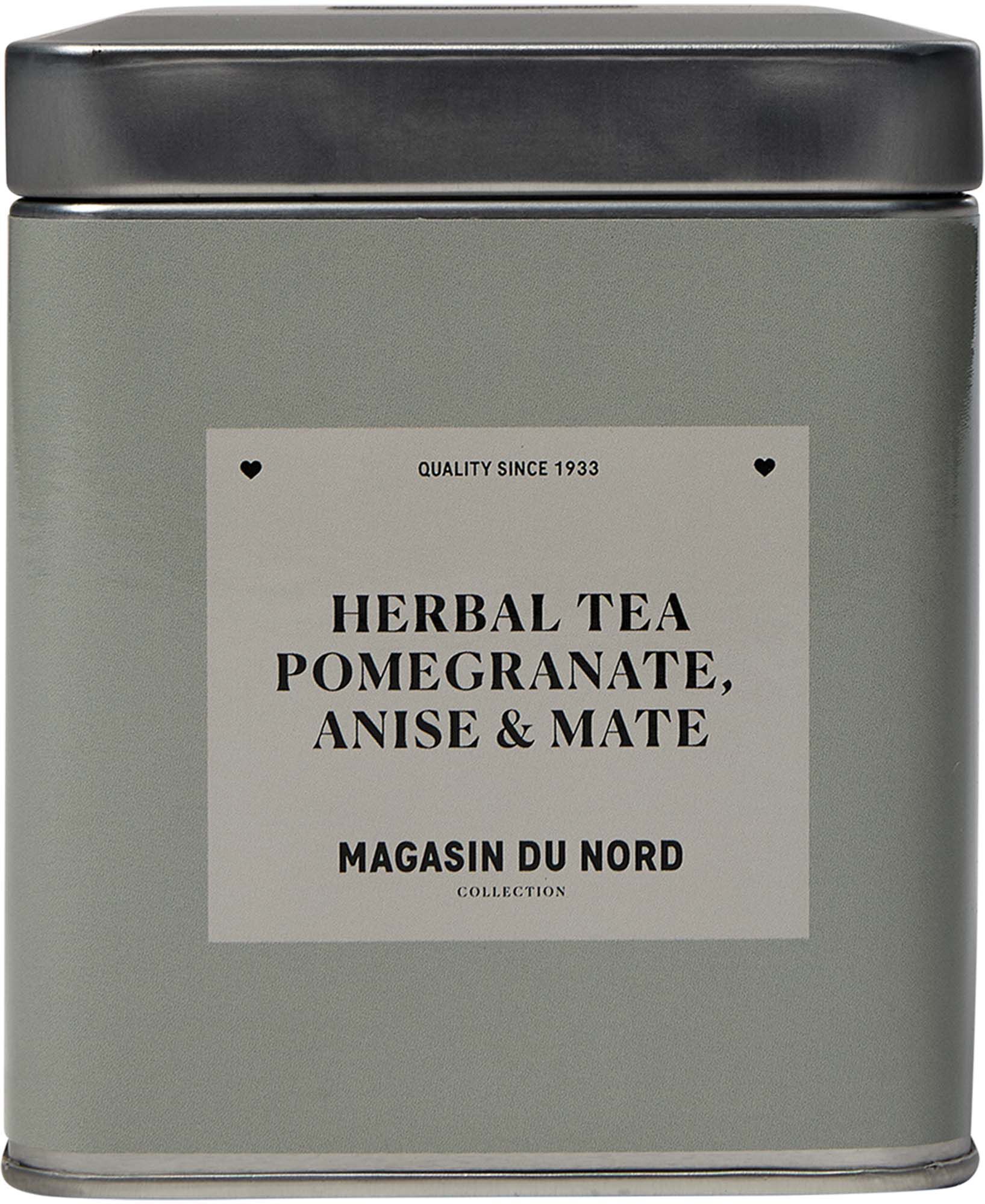 Urtete med granat&aelig;ble, anis og Mat&eacute; 100g