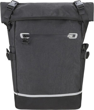 LILLEHAMMER Courier Backpack black