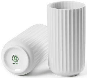 Lyngbyvasen mat hvid