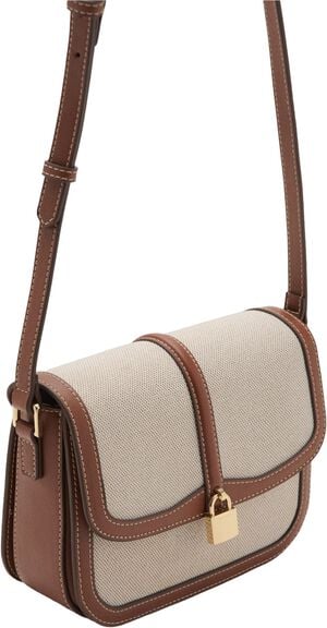 Textured crossbody bag