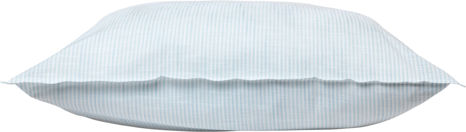 Monochrome Lines Pudebetr&aelig;k lys bl&aring;/hvid 70x50 cm NO