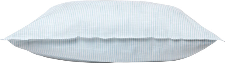 Monochrome Lines Pudebetræk lys blå/hvid 70x50 cm NO