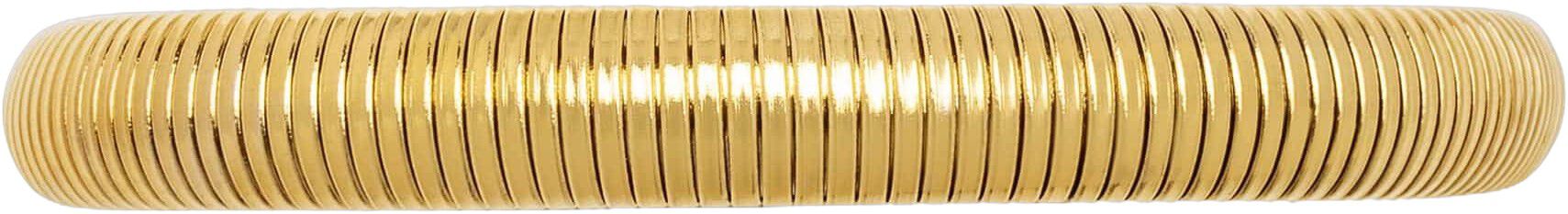 Women's 8mm Women's Gold Stretch Bangle
