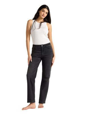 STRAIGHT Nea jeans med l&auml;tt stretch
