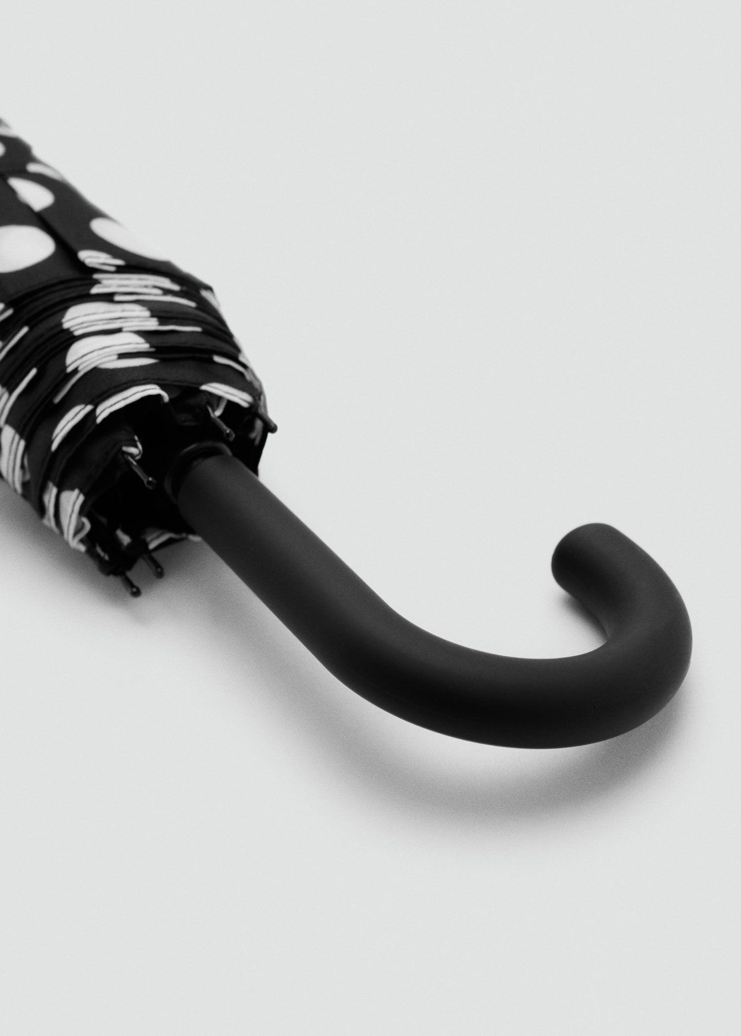 Polka-dot print umbrella
