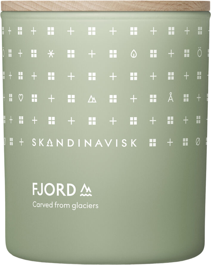 FJORD Scented Candle w Lid 200g