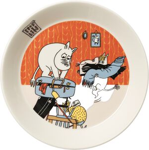 Moomin Arabia tallerken 19cm Ferieklar