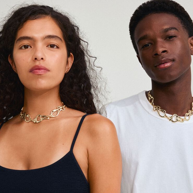 STARLIGHT necklace gold-plated