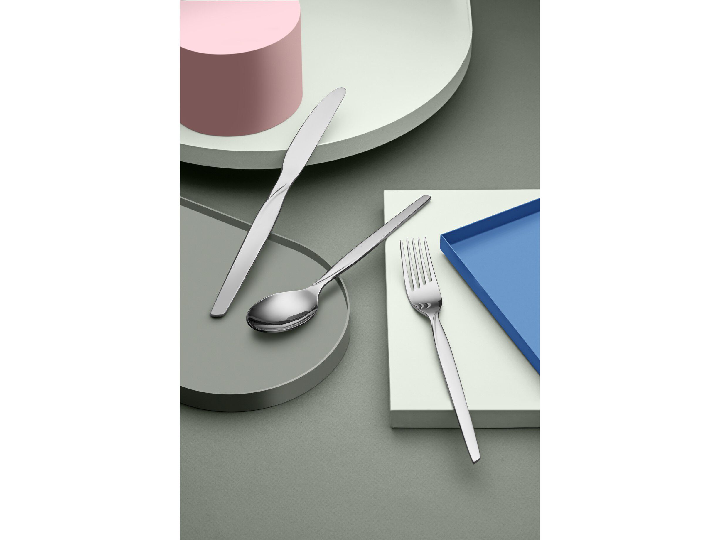 Bordgaffel Twist 19,4 cm Blankt st&aring;l