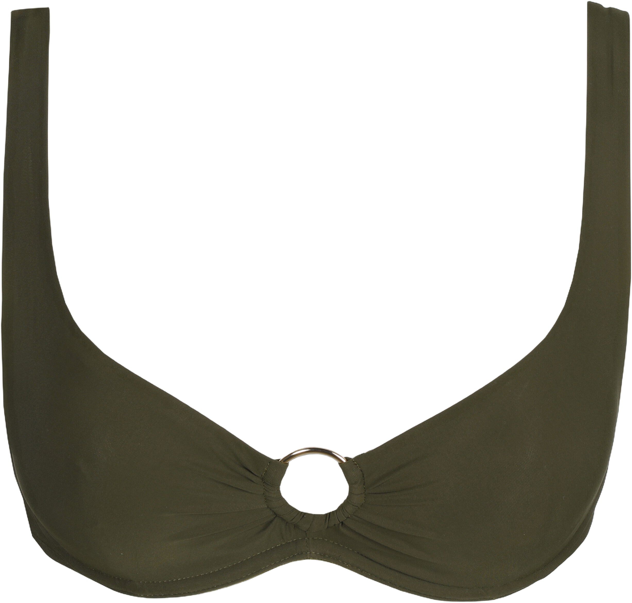 Lita bikinitop med fleksibel b&oslash;jle