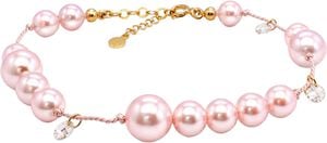 Diana Rose Swarovski Bracelet - Gold