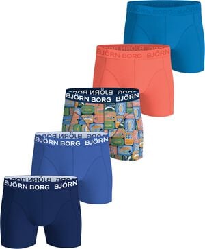 COTTON STRETCH BOXER 5p