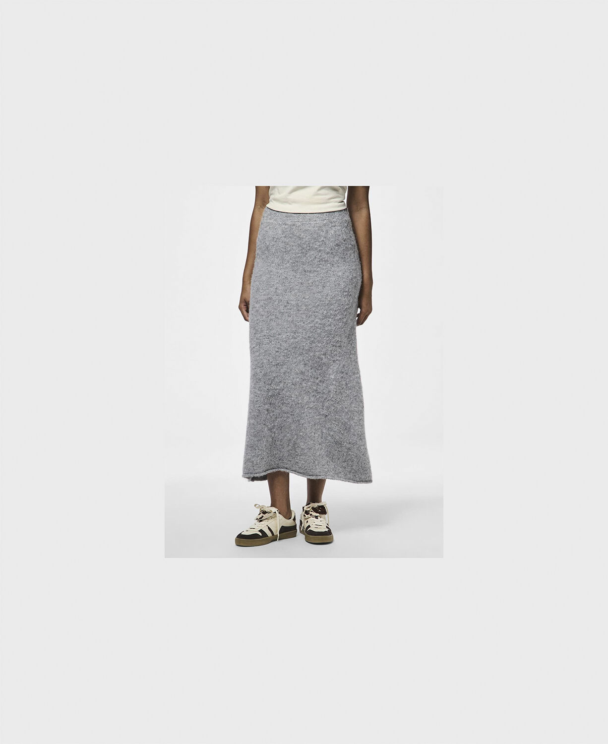 PCPAM HW ANK KNIT SKIRT BC