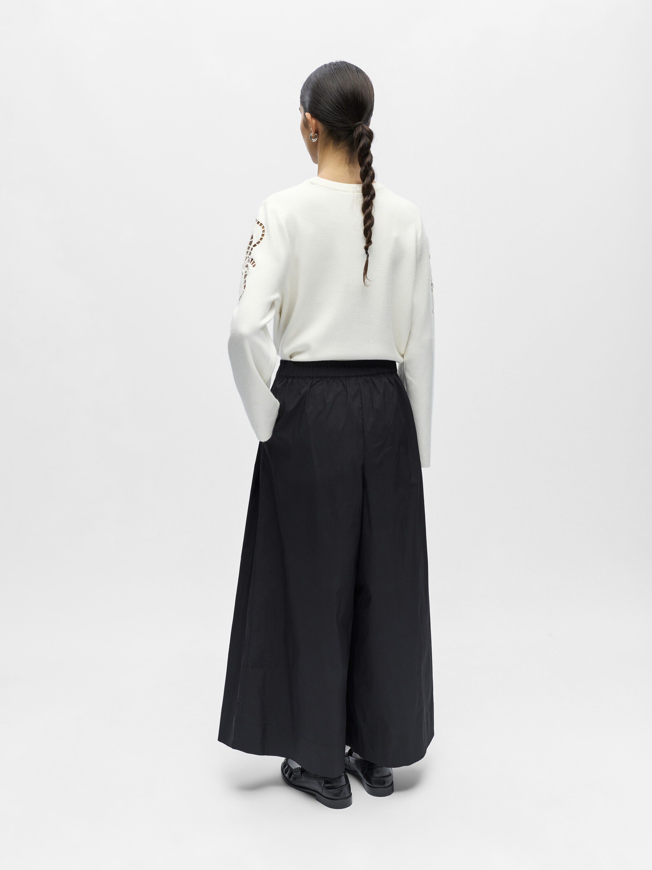 Objpaige Hw Plisse Culotte Pant 145