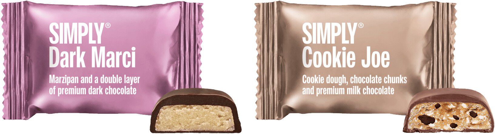 Simply&reg; CHOCOLATE FROM COPENHAGEN chokolade&aelig;ske (180g)