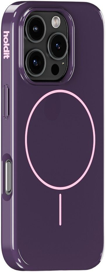 Mono Case Magsafe iPhone 16 Pro Deep Plum/Pink