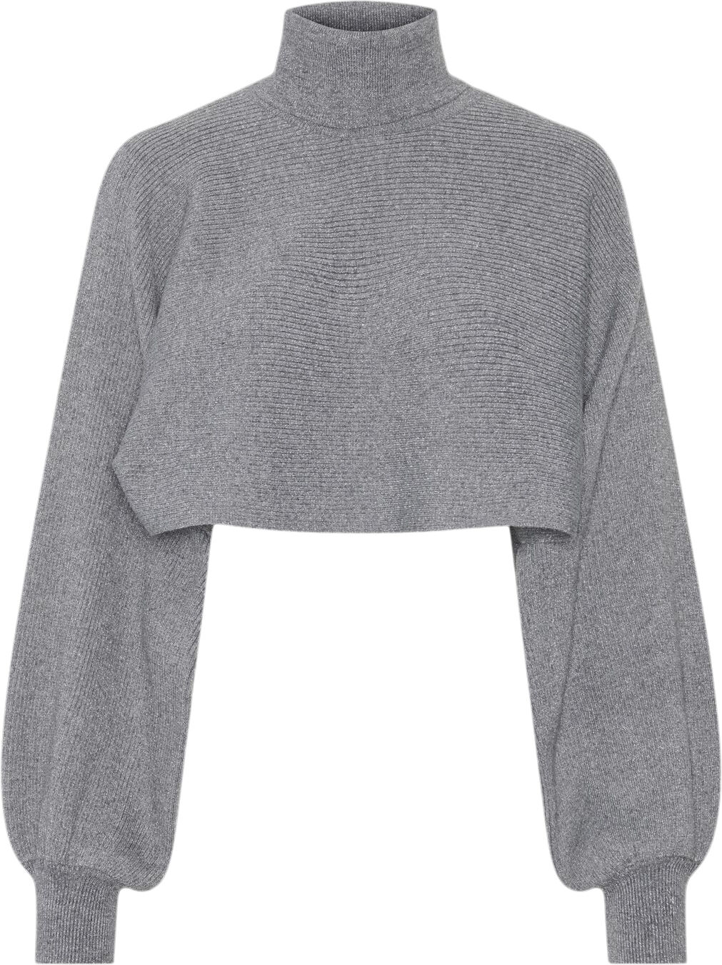 PCRUE LS ROLL NECK CROP ARM WARMER