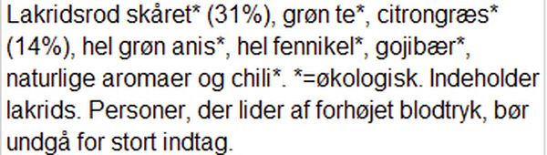 Blodmåne te økologisk 160g