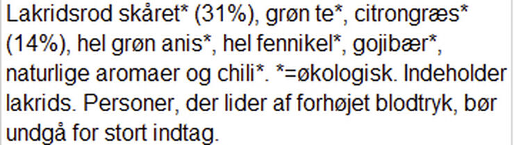 Blodmåne te økologisk 160g