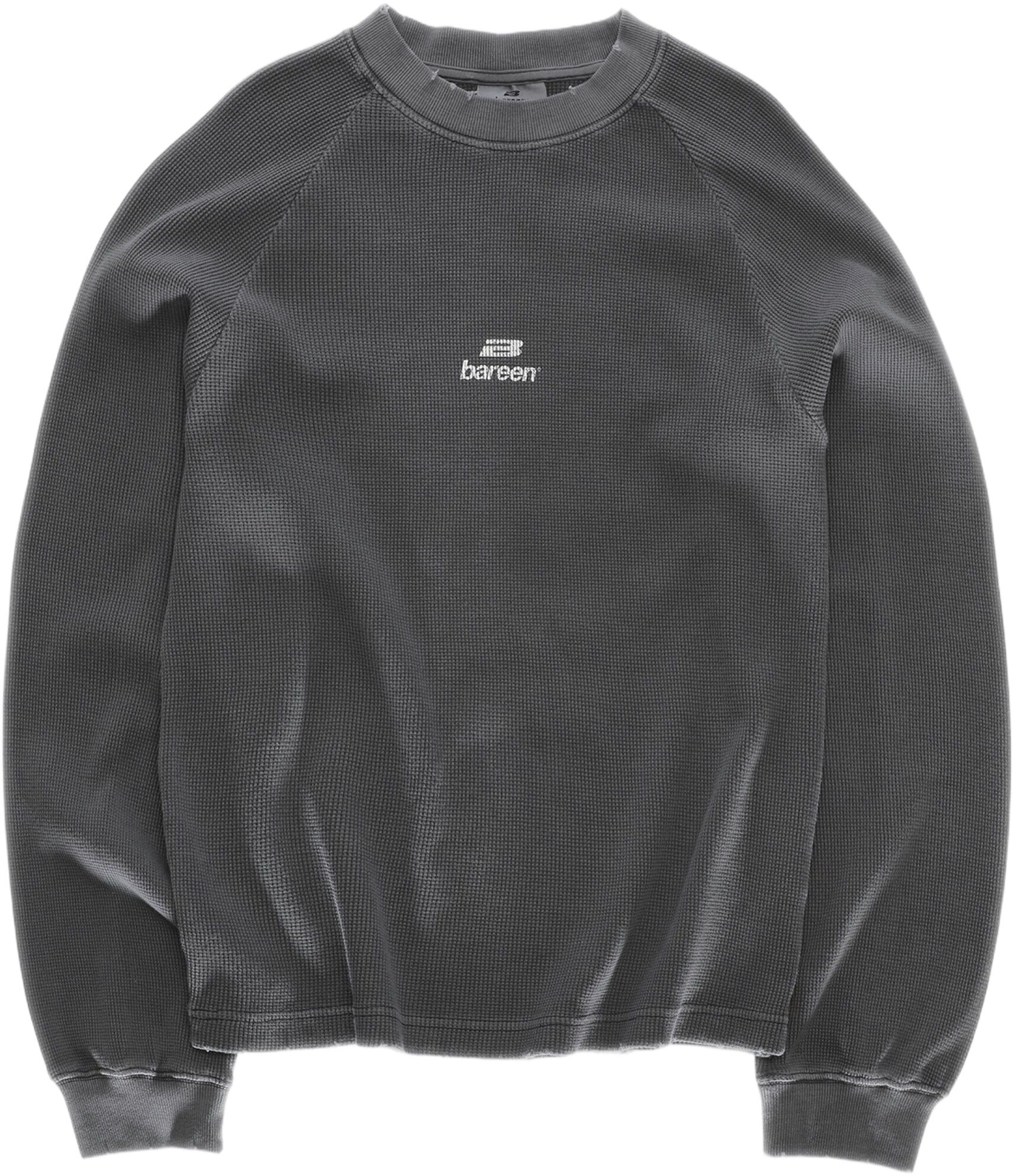 OVERSIZED WAFFLE LS