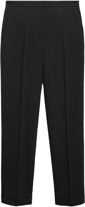 Straight suit trousers