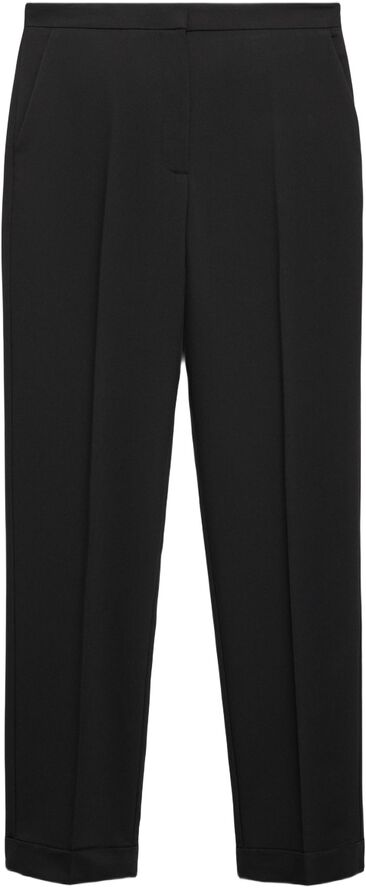 Straight suit trousers
