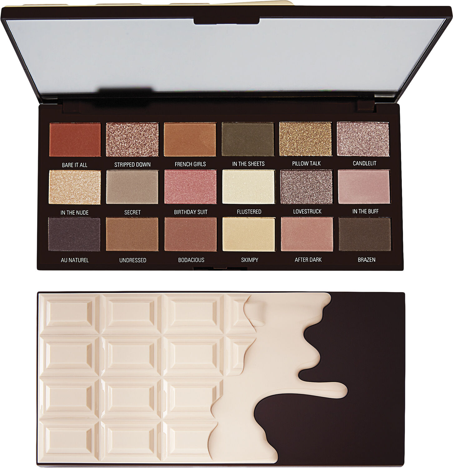 I Heart Revolution Nudes Chocolate Palette