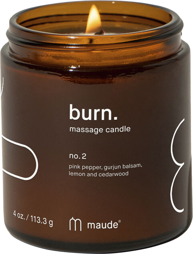 Maude - Burn massagelys no. 2