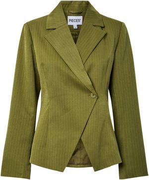 PCFALKA LS FITTET PINSTRIPED BLAZER