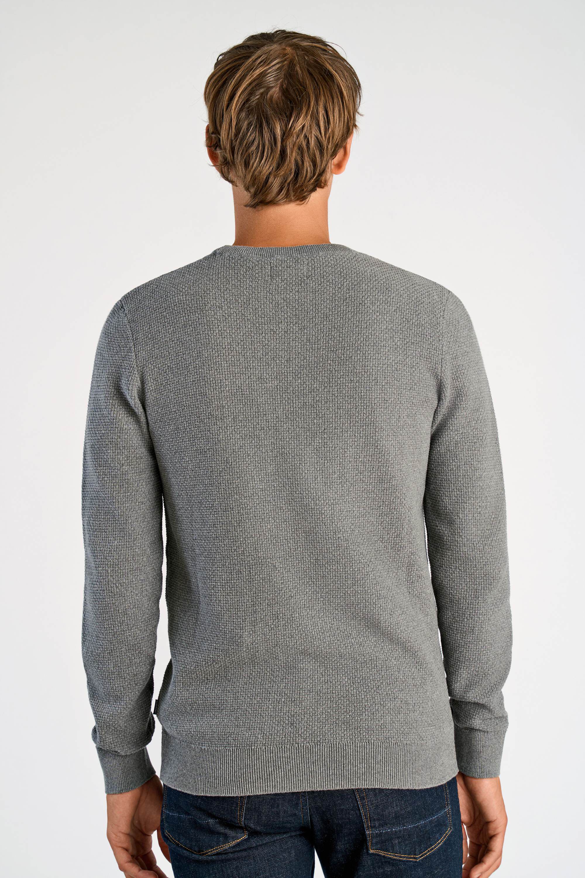 Recycle structure knit jumper