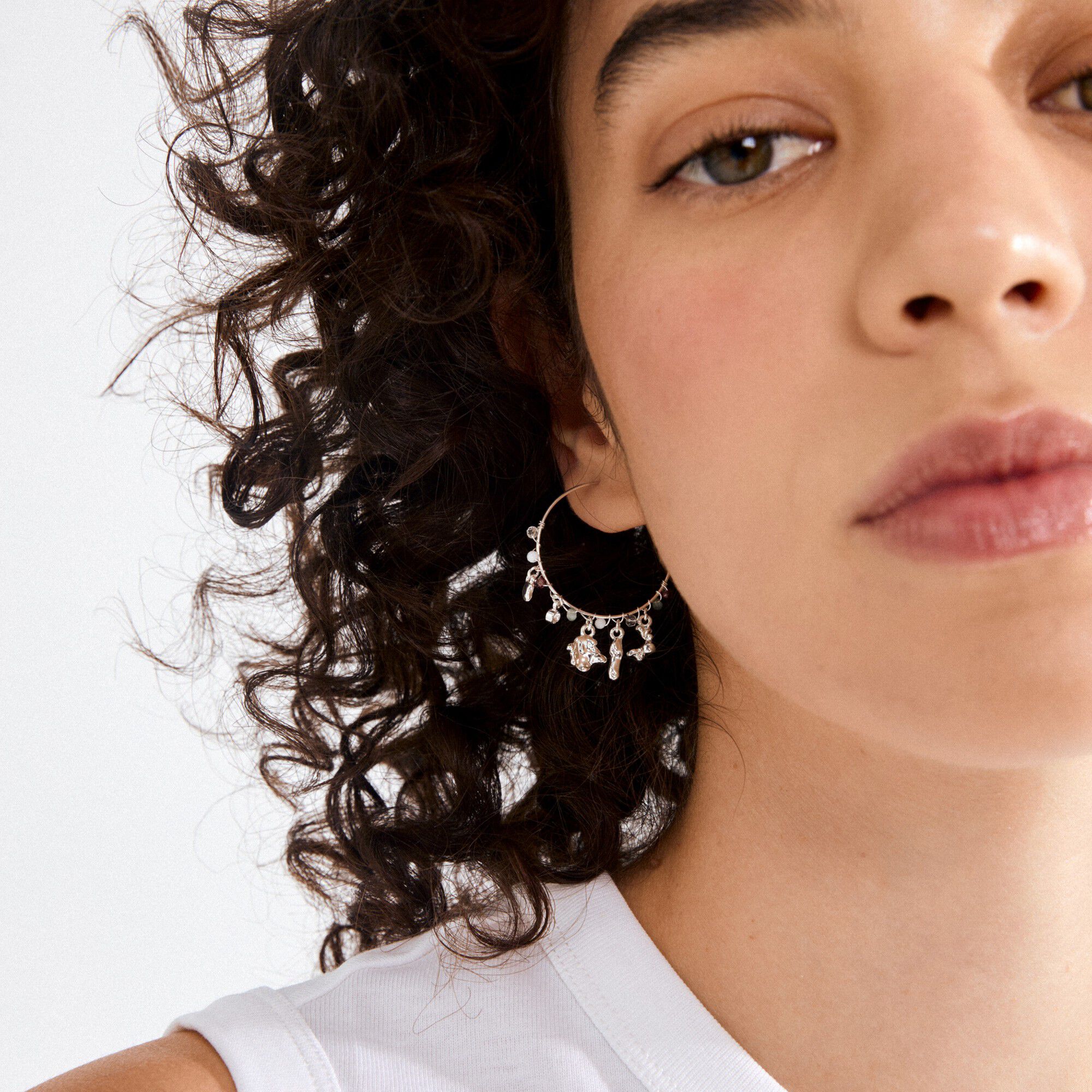 TOVIN earrings silver-plated