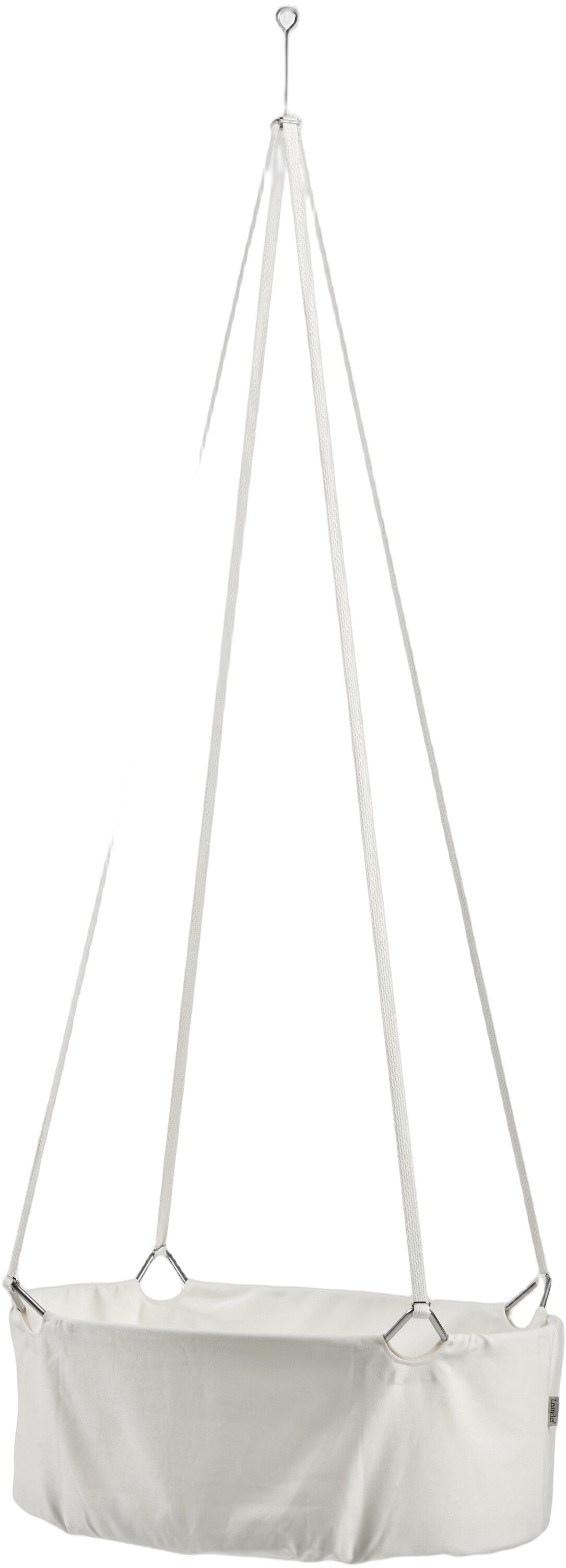 Classic vugge inkl. madras, Hvid