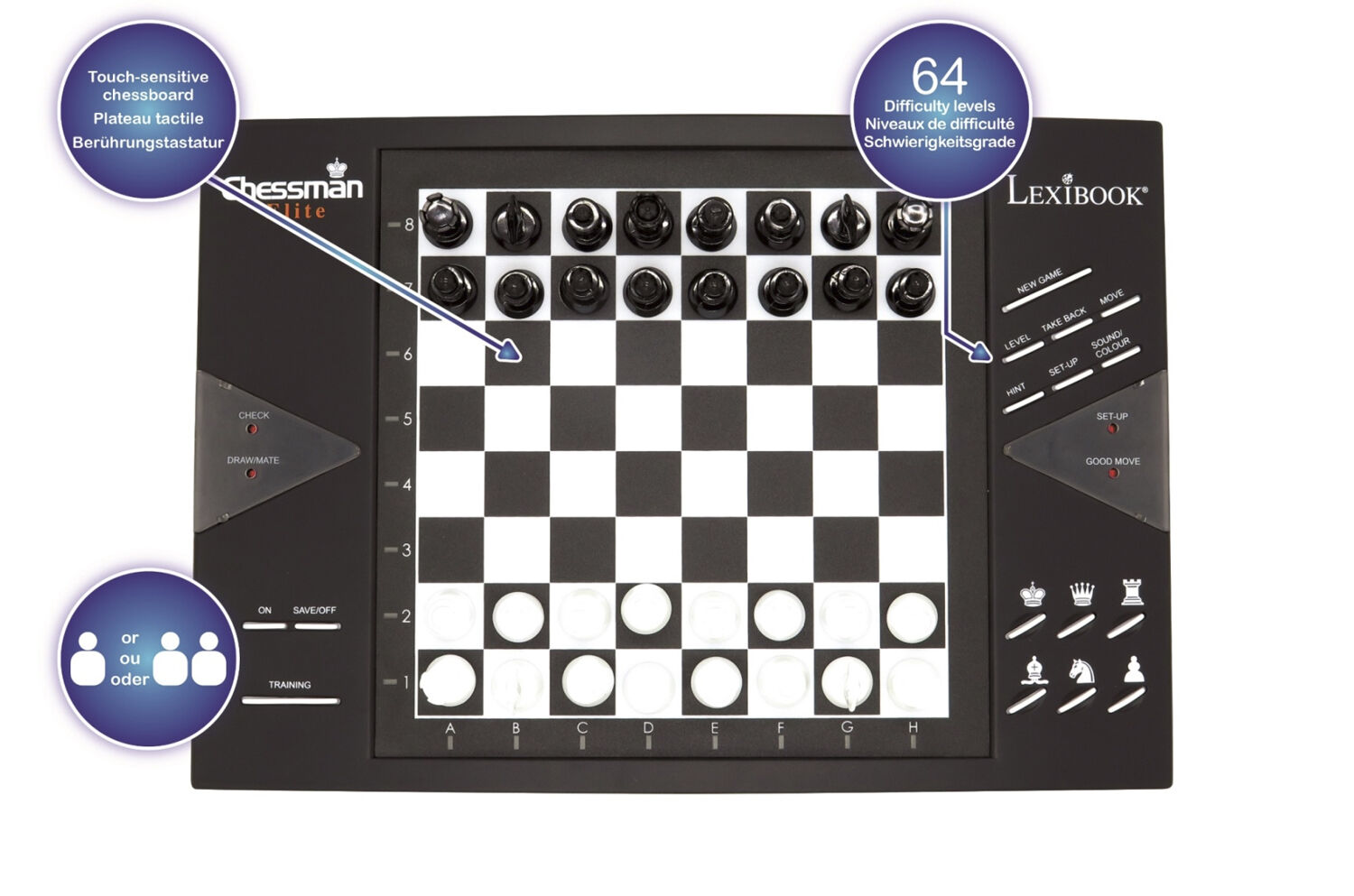 Chess elite electronic chess game