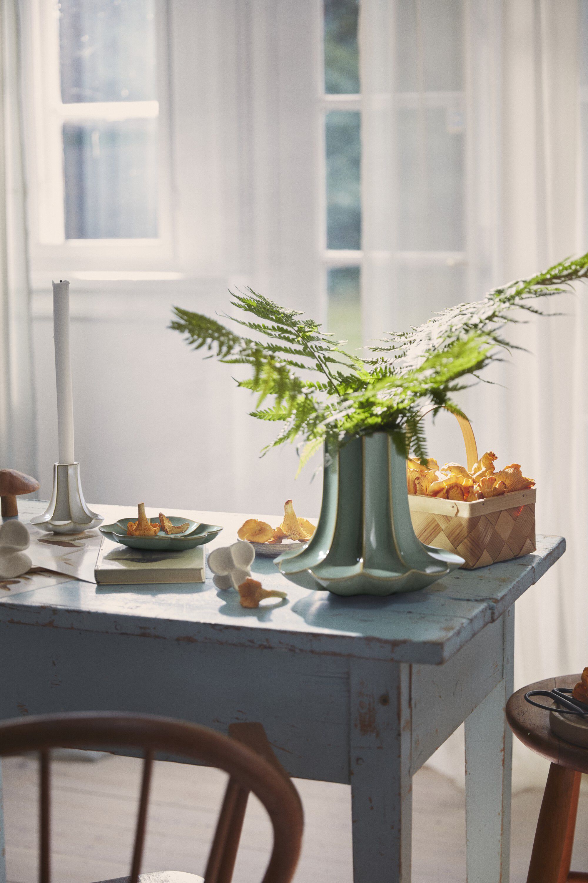 Kantarel Bordfad lille gr&oslash;n