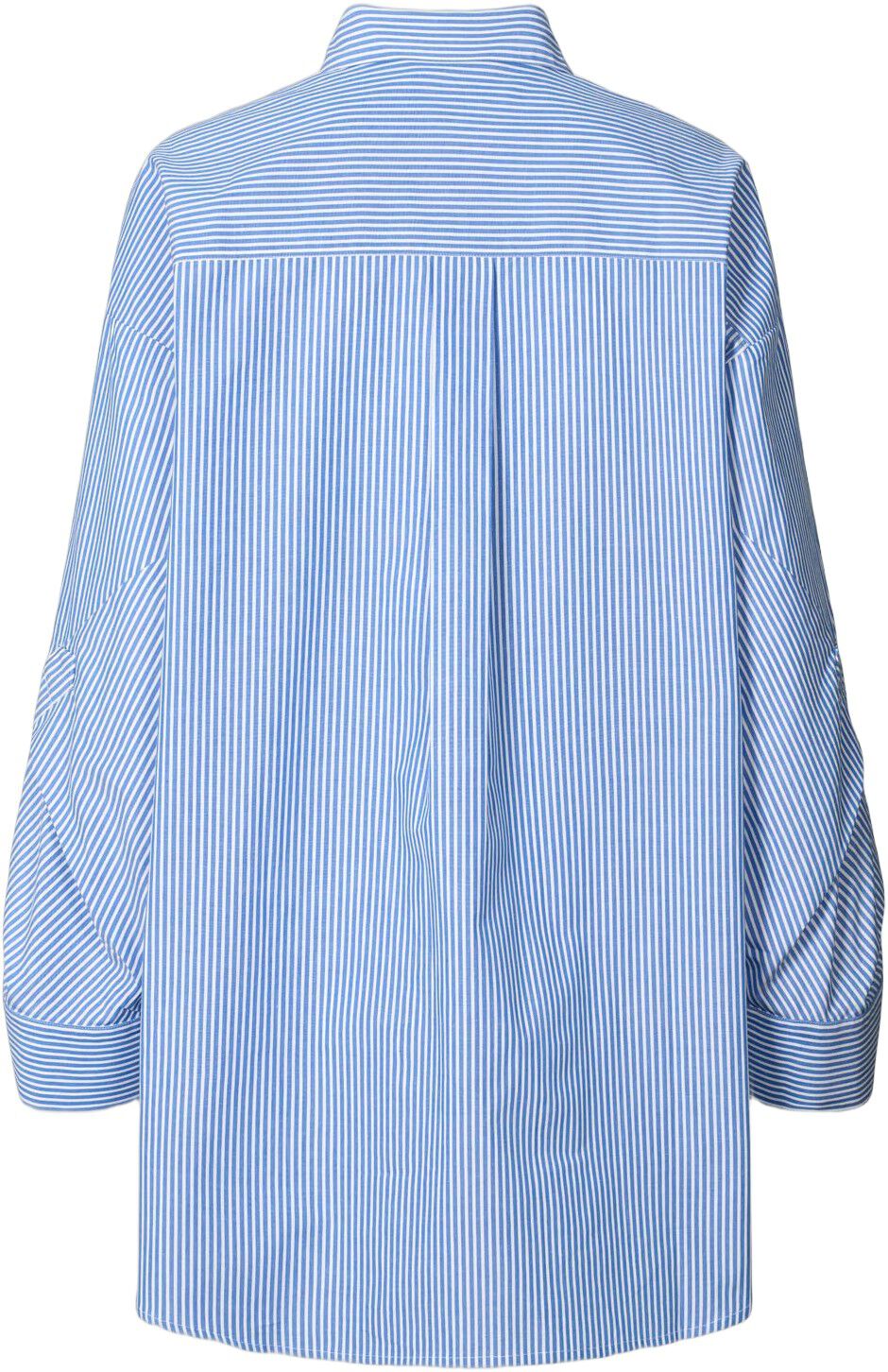 Quilt stripe oversize shirt - Bobbi