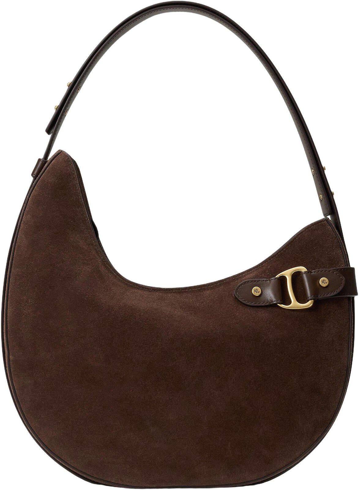 Suede Large Tasha Shoulder Bag