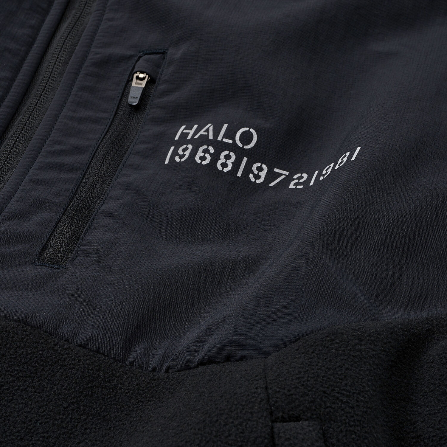 HALO BLOCKED ZIP FLEECE
