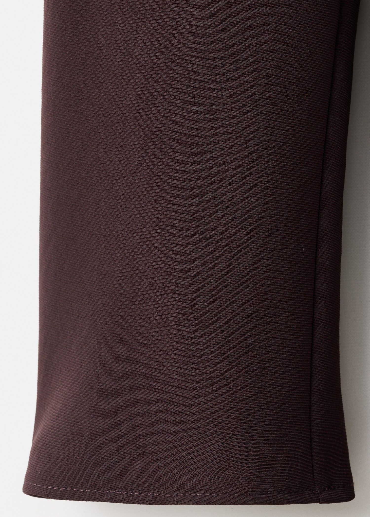 Blouse with asymmetrical neckline